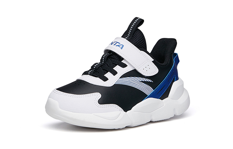 Order (Preschool) Anta Lightweight Running Shoe 'White Black Blue' A312149951A-4(YC)