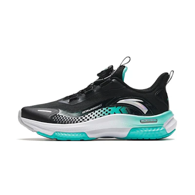 (PS) Anta Lingfeng Running Shoe 'Black Green'
