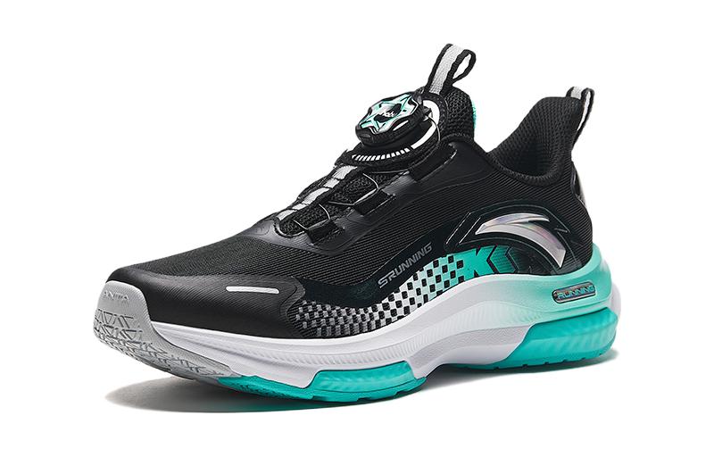 (PS) Anta Lingfeng Running Shoe 'Black Green' 圖 2