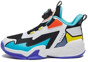 (Preschool) Anta Low-Top Basketball 'Black White' 312249958-2 (Preschool) Anta Low-Top Basketball 'Black White' 312249958-2