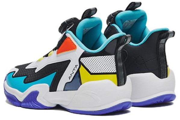 (Preschool) Anta Low-Top Basketball 'Black White' 312249958-2 Shop (Preschool) Anta Low-Top Basketball 'Black White' 312249958-2