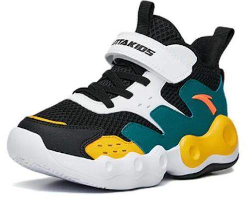 (Preschool) Anta Low-Top Basketball 'Black White Green' A312239911-2 Order (Preschool) Anta Low-Top Basketball 'Black White Green' A312239911-2