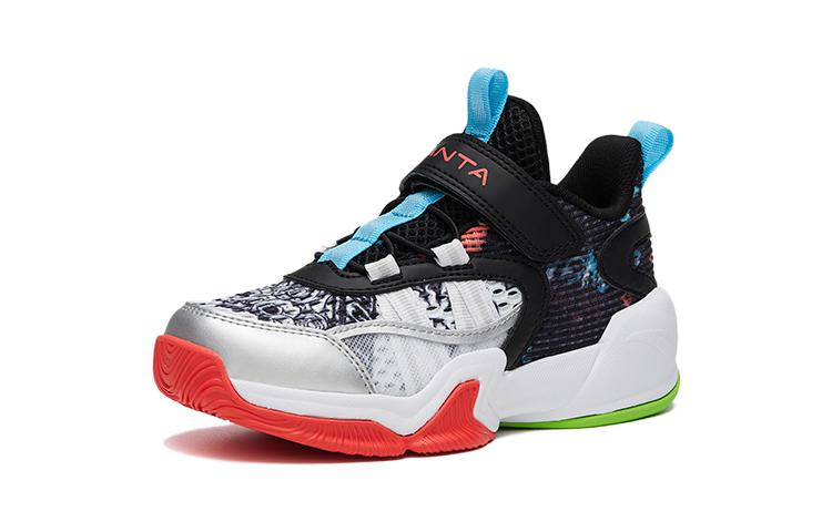 (PS) Anta Low-Top Basketball Shoes 'Black White Red' 圖 2
