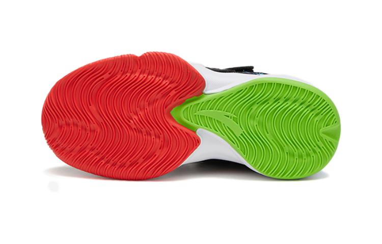 (PS) Anta Low-Top Basketball Shoes 'Black White Red' 圖 5