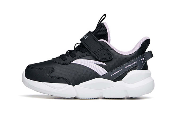 (Preschool) Anta Low-Top Running Shoe 'White Black' A322149951A-3