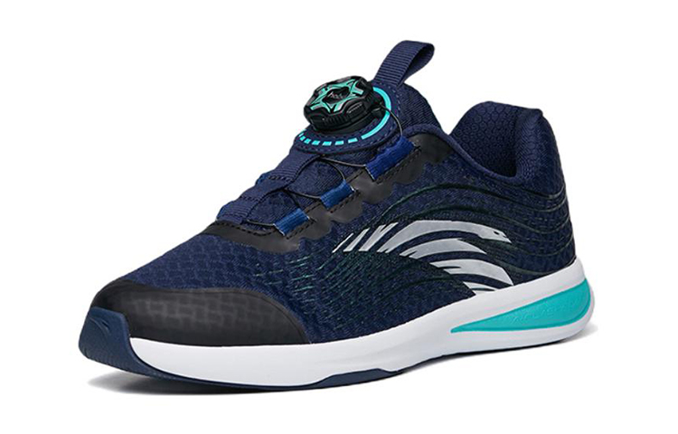 (PS) Anta Low-Top Running Shoes 'Black Blue' 圖 2