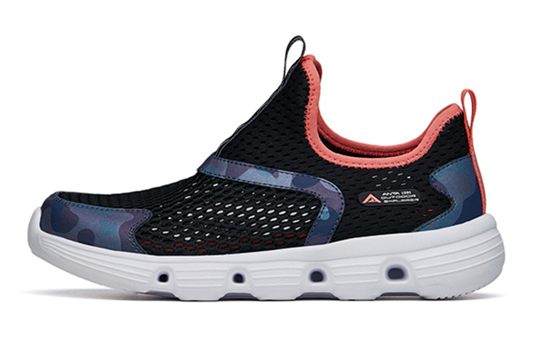 (PS) Anta Low-Top Running Shoes 'Black Mesh CMFT'