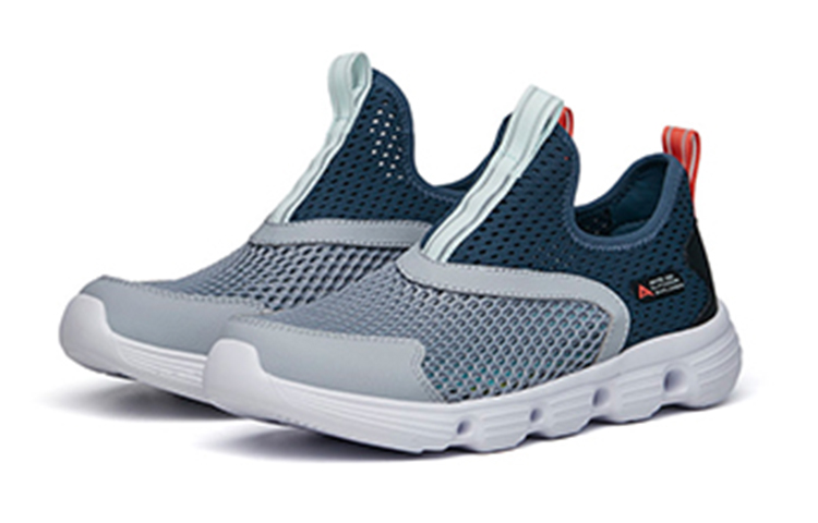 Lookbook (Preschool) Anta Low-Top Running Shoes 'Grey Mesh Comfort' 312236981-4