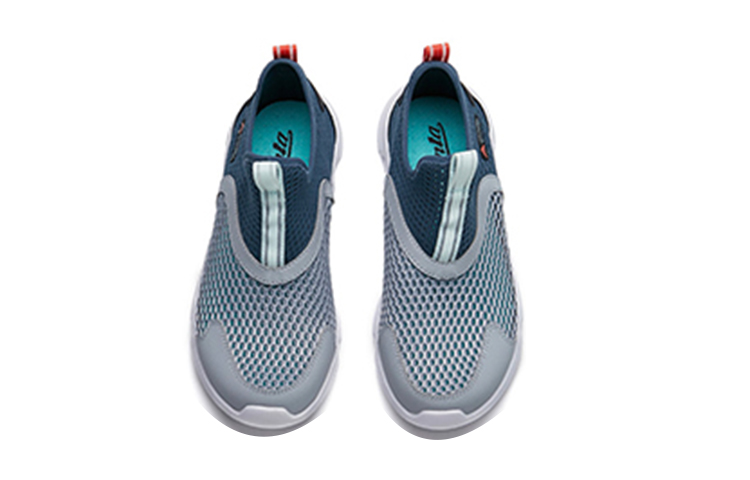 Shop (Preschool) Anta Low-Top Running Shoes 'Grey Mesh Comfort' 312236981-4