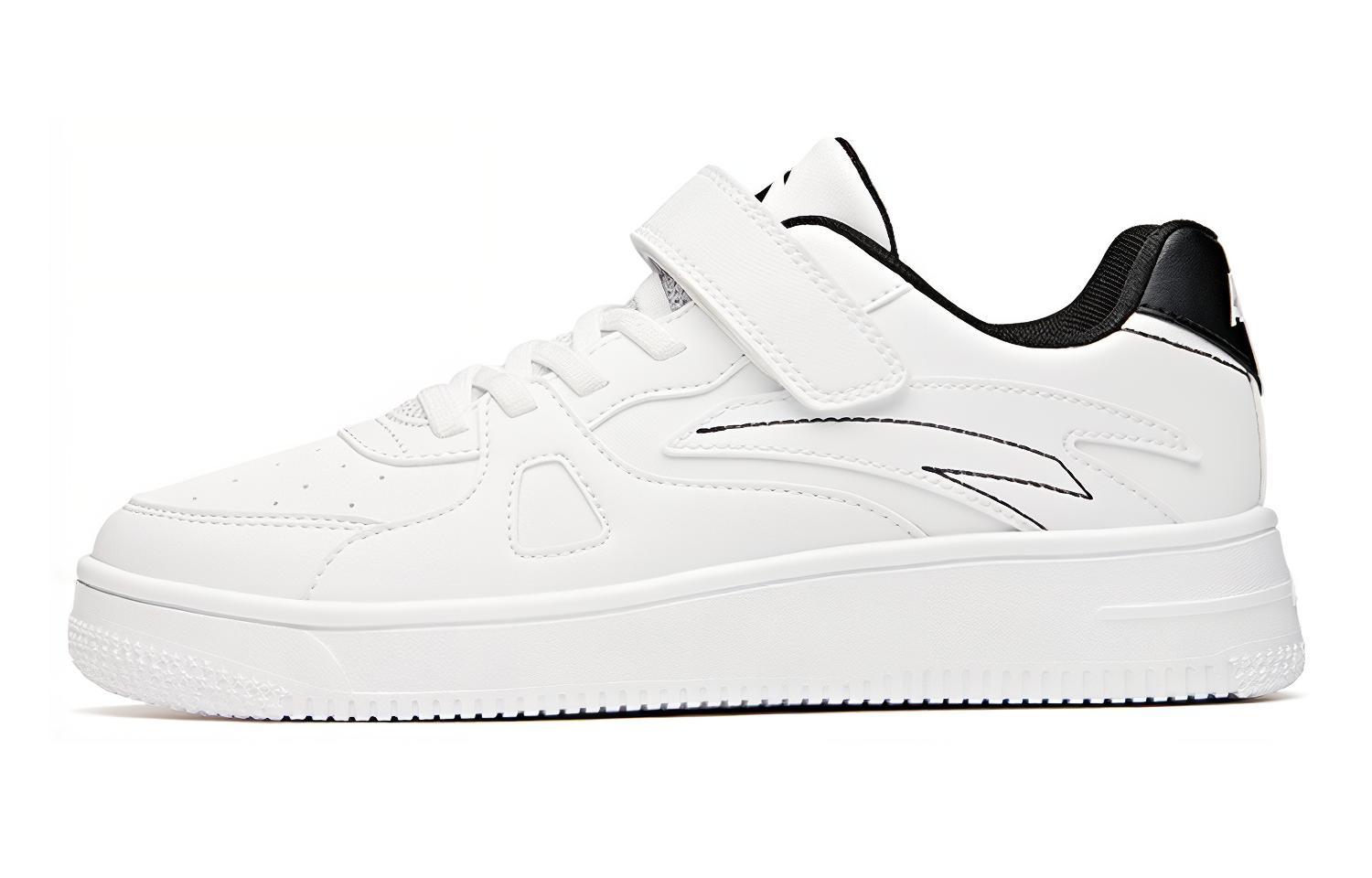(Preschool) Anta Low-Top Skateboard 'White Black' A332118000B-2