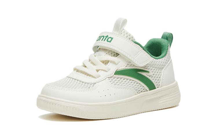 Order (Preschool) Anta Low-Top Skateboard 'White Green' 312329931-1