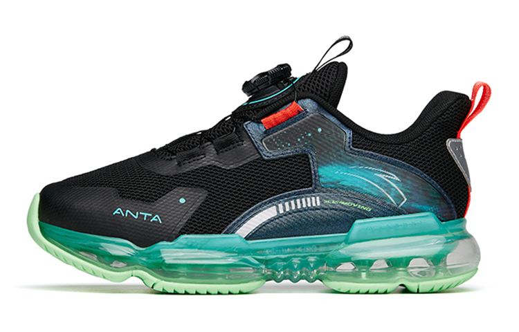 (Preschool) Anta Low-Top Sneaker 'Black' 312215501-6