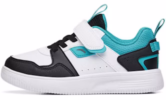 (Preschool) Anta Low-Top Velcro 'White Black Blue' A312239933-3 (Preschool) Anta Low-Top Velcro 'White Black Blue' A312239933-3