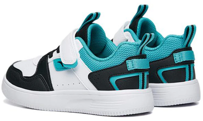 (PS) Anta Baskets Basses à Velcro ''Blanc Noir Bleu'' A312239933-3 Shop (PS) Anta Baskets Basses à Velcro ''Blanc Noir Bleu'' A312239933-3
