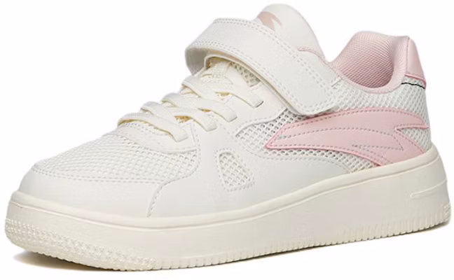 (PS) Anta Baskets Basses Scratch ''Blanc Rose'' A332118000C-8 Order (PS) Anta Baskets Basses Scratch ''Blanc Rose'' A332118000C-8