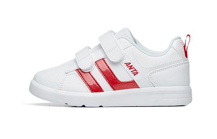 (PS) Anta Low-Top Velcro 'White Red'