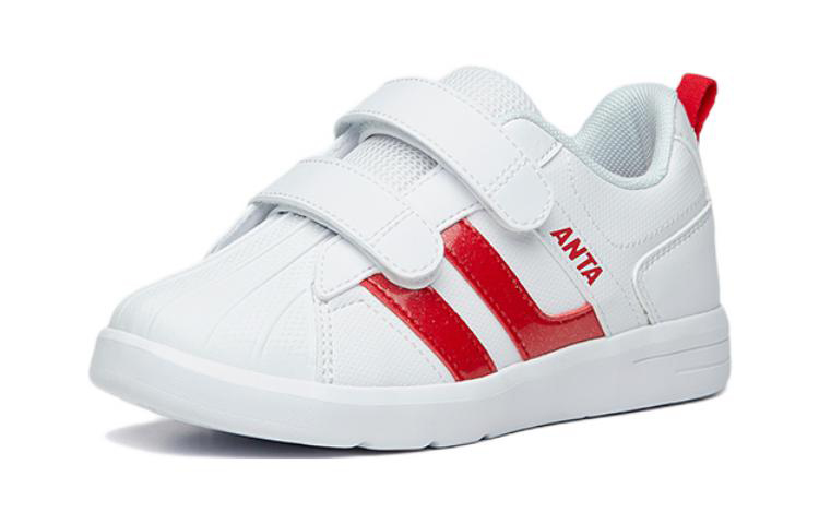 Order (PS) Anta Baskets Basses à Scratch ''Blanc Rouge'' A312239991-3