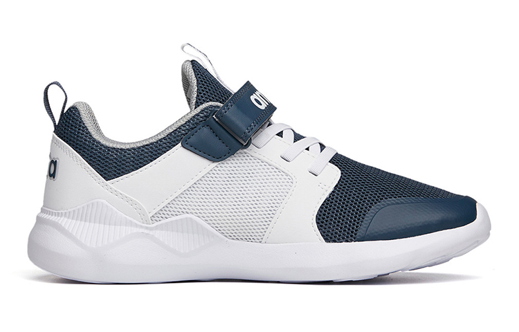 (PS) Anta Low-Top Velcro Running Shoe 'Grey White Blue' 圖 2