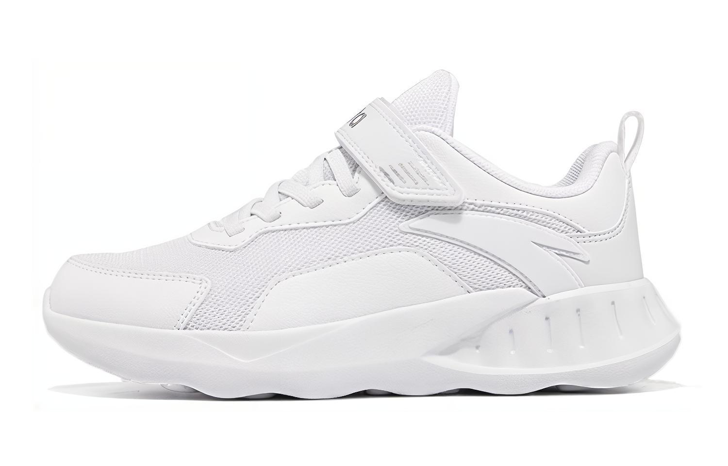(Preschool) Anta Low-Top Velcro Running Shoe 'White' A31015553-5