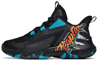 (Preschool) Anta Low 'Black Blue' 312211115A-1