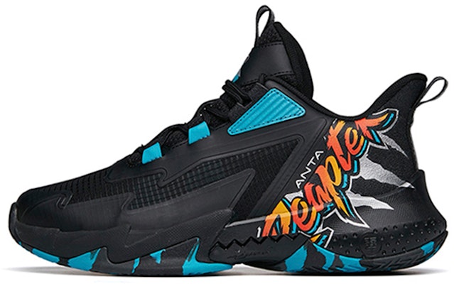 (Preschool) Anta Low 'Black Blue' 312211115A-1 Buy (Preschool) Anta Low 'Black Blue' 312211115A-1