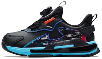 (Preschool) Anta Low 'Black Blue' 312239905N-3
