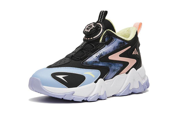 (PS) Anta Low 'Black Blue Knob-Buckle Leather Net Warm' 圖 2