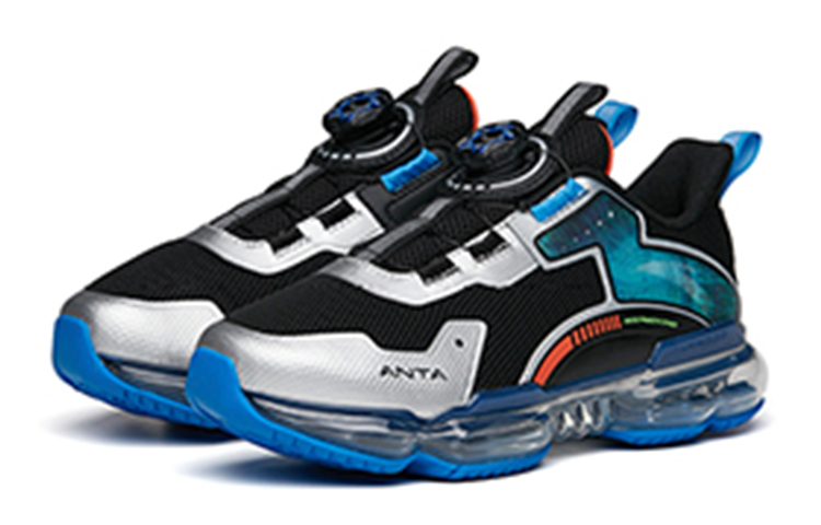 Shop (PS) Anta Rendah 'Hitam Biru Perak' 312215501-3