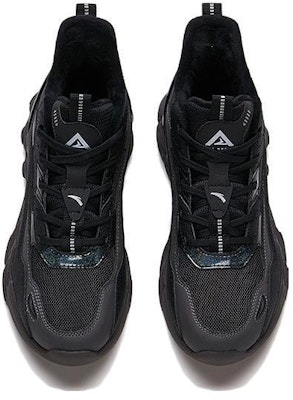 大童 Anta安踏 加絨 防滑 低幫 兒童跑步鞋 黑灰 Lookbook 大童 Anta安踏 加絨 防滑 低幫 兒童跑步鞋 黑灰