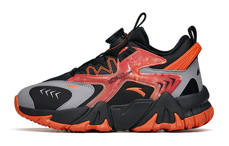 Buy (PS) 安踏低帮 '黑灰橙' 312146923-1