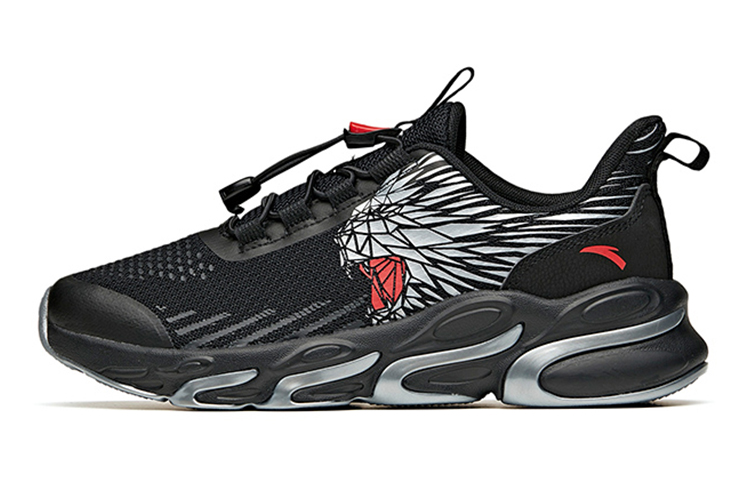 (Preschool) Anta Low 'Black Silver' 312115511-4