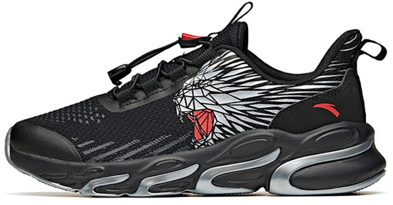 大童 Anta安踏 低幫 兒童跑步鞋 黑銀 Buy 大童 Anta安踏 低幫 兒童跑步鞋 黑銀