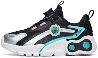 (Preschool) Anta Low 'Black White Blue' 312138892-1