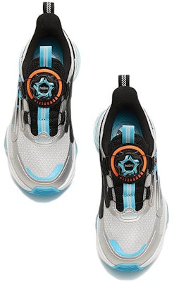 中童 Anta安踏 耐磨防滑 低幫 跑步鞋 藍銀黑 Lookbook 中童 Anta安踏 耐磨防滑 低幫 跑步鞋 藍銀黑