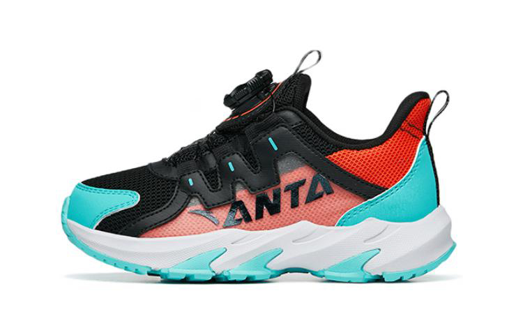 Buy (PS) 安踏低帮 橙蓝黑配色 A312239903-2