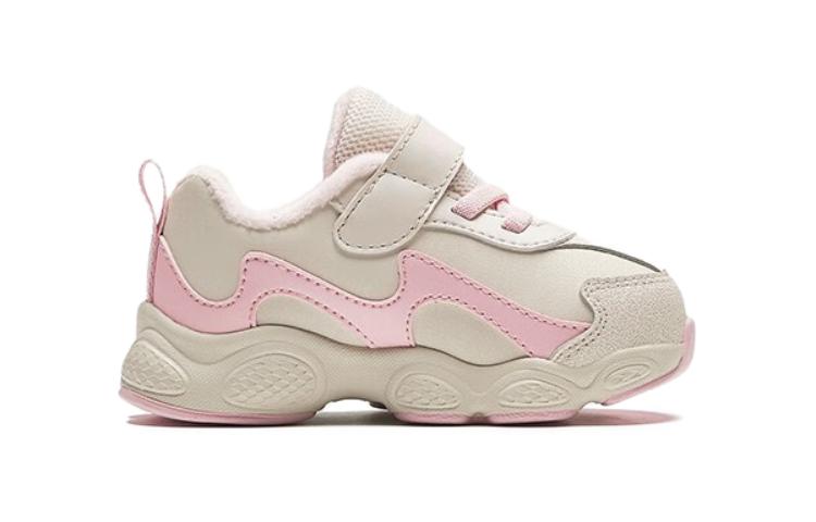 Order 嬰兒 安踏童鞋 舒適 耐磨透氣 低筒 學步鞋 粉白色