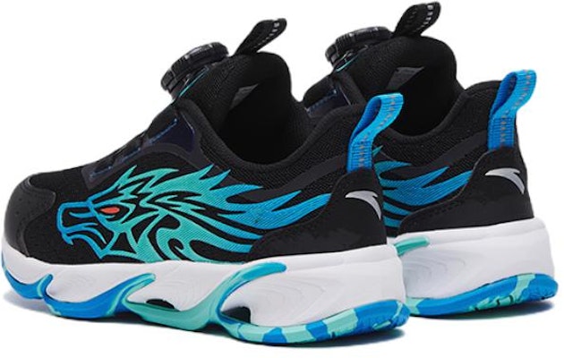 (Preschool) Anta Low 'Red Flame Black Blue Green' 312319912-3 Shop (Preschool) Anta Low 'Red Flame Black Blue Green' 312319912-3