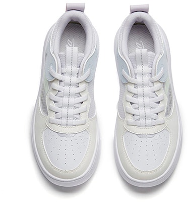 大童 Anta安踏 輕便透氣 低幫 兒童板鞋 白 Lookbook 大童 Anta安踏 輕便透氣 低幫 兒童板鞋 白