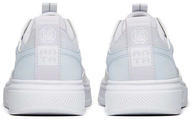 大童 Anta安踏 輕便透氣 低幫 兒童板鞋 白 Shop 大童 Anta安踏 輕便透氣 低幫 兒童板鞋 白