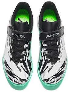 大童 Anta安踏 人造草皮 減震耐磨 低筒 兒童足球鞋 白黑 Lookbook 大童 Anta安踏 人造草皮 減震耐磨 低筒 兒童足球鞋 白黑