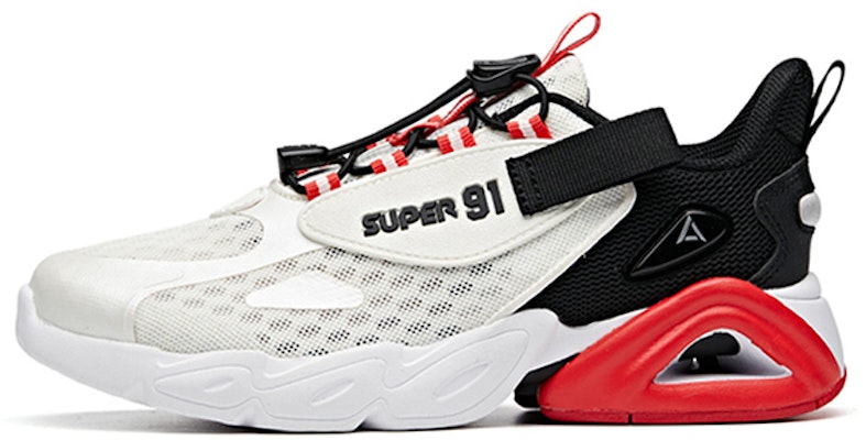 大童 Anta安踏 足弓科技 防滑減震透氣耐磨 低幫 休閒運動鞋 白黑紅 Buy 大童 Anta安踏 足弓科技 防滑減震透氣耐磨 低幫 休閒運動鞋 白黑紅