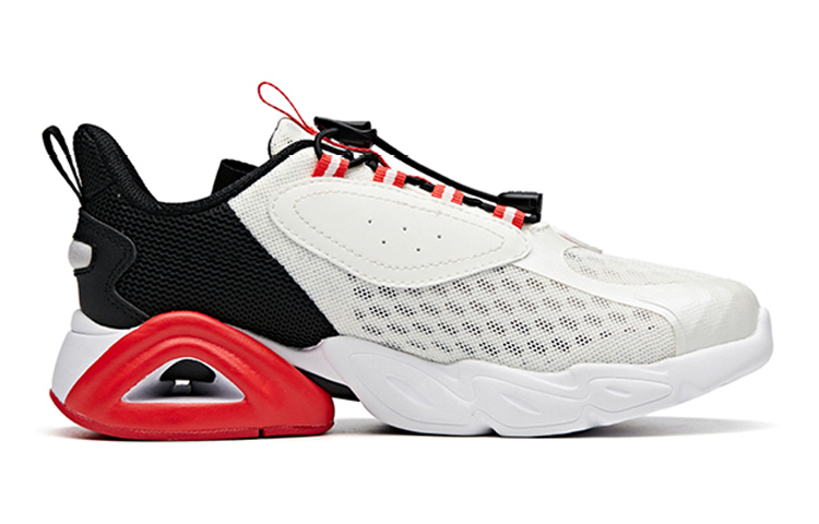 Order 大童 Anta安踏 足弓科技 防滑減震透氣耐磨 低幫 休閒運動鞋 白黑紅