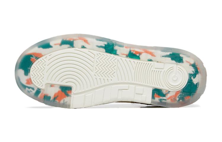 Shop 大童 Anta安踏 防滑防踢 低筒 兒童板鞋 白綠