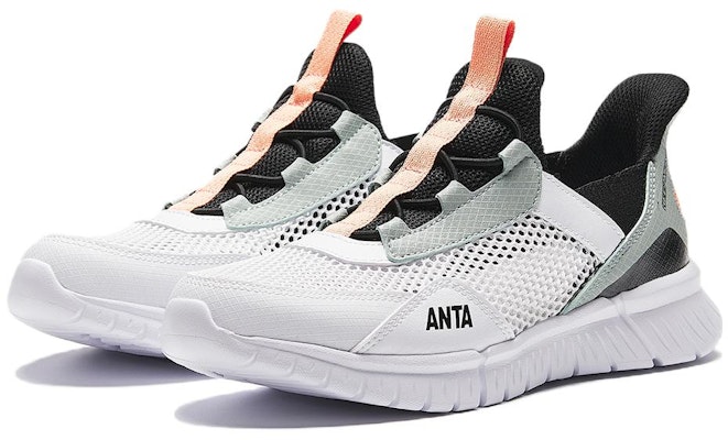 大童 Anta安踏 防滑防踢減震低幫兒童跑步鞋 白綠 Order 大童 Anta安踏 防滑防踢減震低幫兒童跑步鞋 白綠