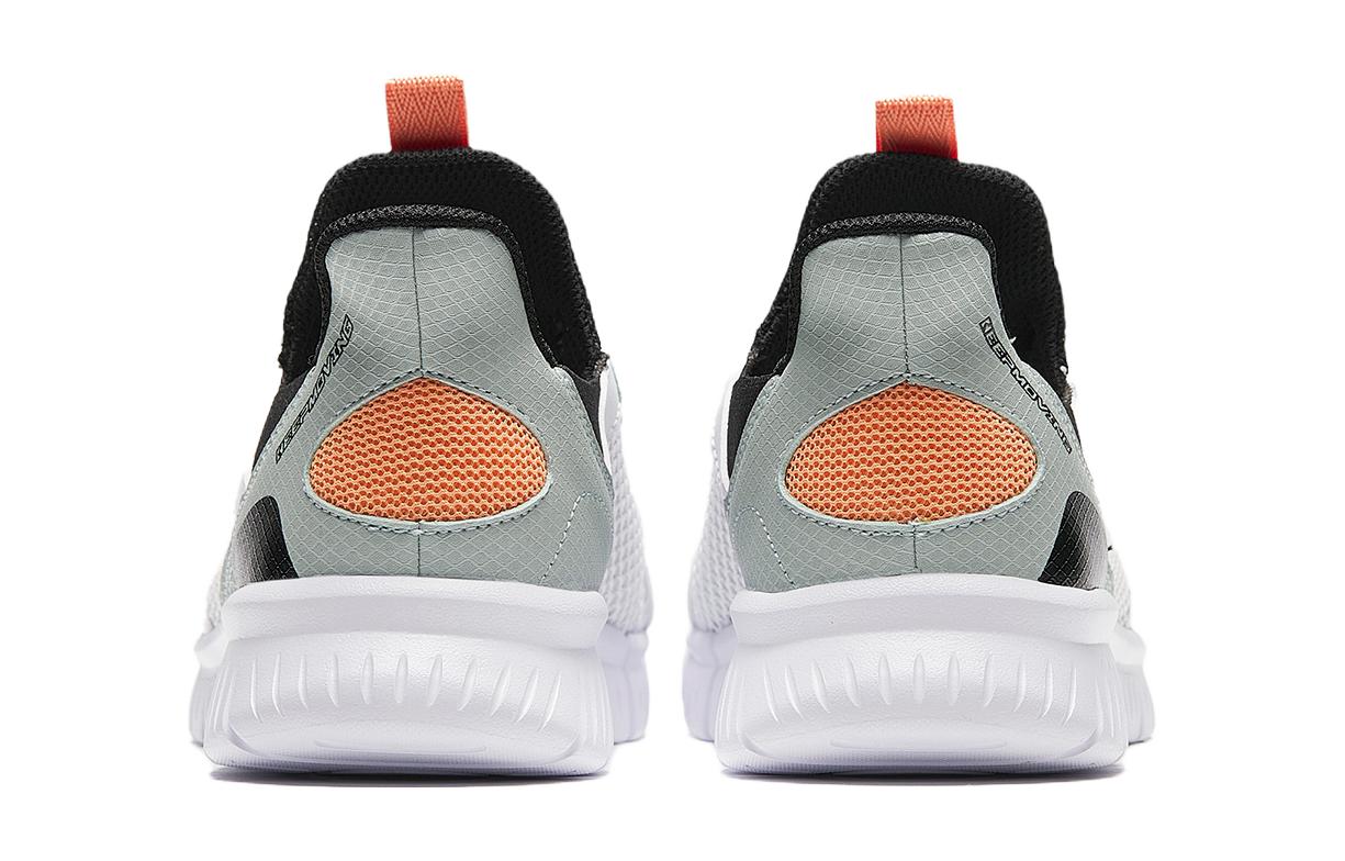 Lookbook 大童 Anta安踏 防滑防踢減震低幫兒童跑步鞋 白綠