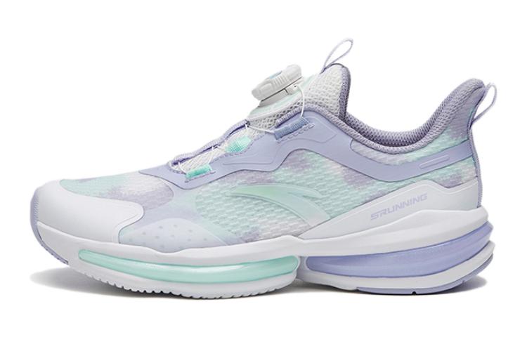 (Preschool) Anta Low 'White Purple Green' 322325551-2