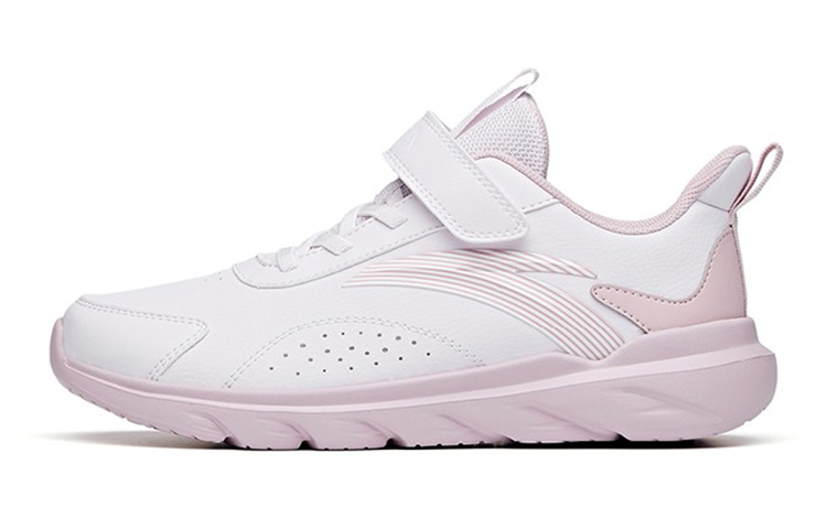 (Preschool) Anta Low 'White Purple Velcro' A322135521-20