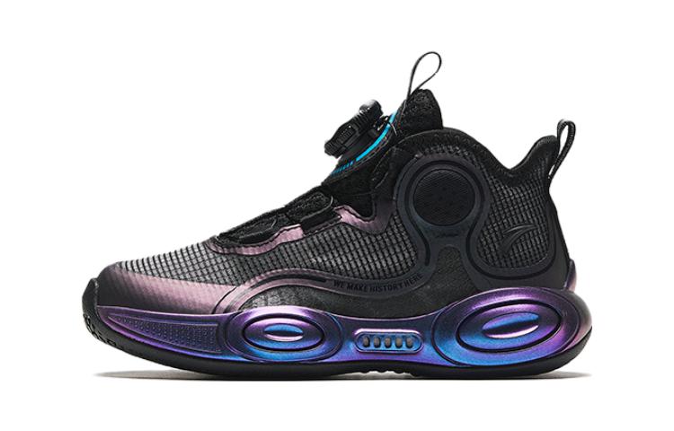(Preschool) Anta Low Basketball Shoes 'Black' 312339956-4