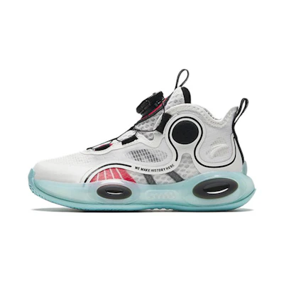 (PS) Anta Low Basketball Shoes 'White Black'