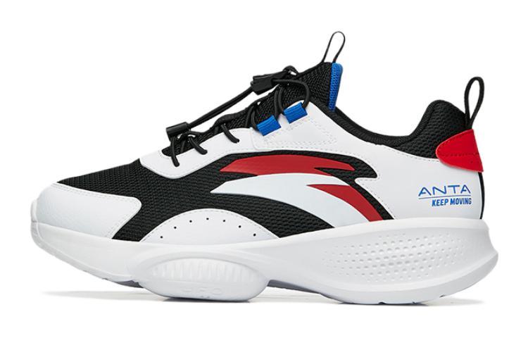 Buy (PS) 안타 로우 러닝화 (블랙/화이트/블루) A312235515-2